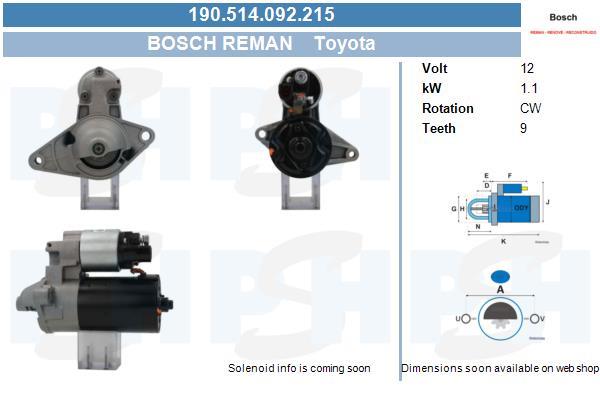 Picture of Μίζα Toyota Hella New 0001107030