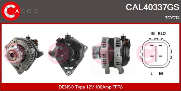 Picture of Δυναμο Toyota Denso New 104210-2320